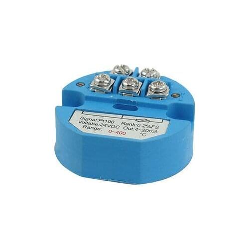 PT100 Thermocouple Temperature Sensor Transmitter 0-400C