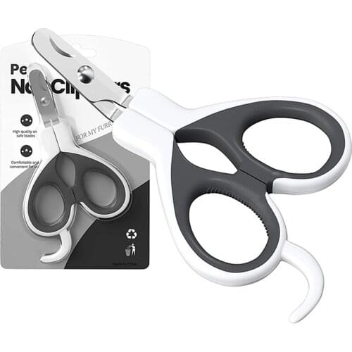 Professional Pet Cat Dog Nail Clipper Cutter With Sickle Stainless Steel Grooming Scissors Clippers for Pet Claws Supplies