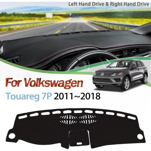 For VW Volkswagen Touareg 7P 2011-2018 Anti-Slip Mat Dashboard Cover Pad Sunshade Dashmat Carpet Accessories 2012 2014 2015 2016