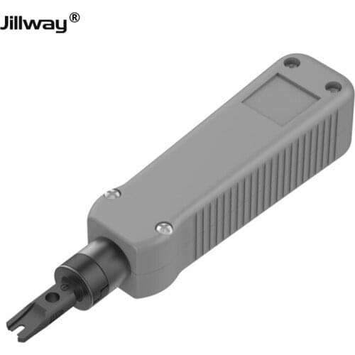 Jillway Telephone network module wire cutter RJ11 RJ45 distribution frame wire cutter Punch Down Tool with 110 Cable Crimper