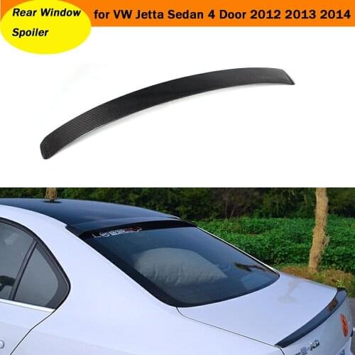 Carbon Fiber Rear Boot Roof Spoiler Lid Wing for Volkswagen VW Jetta Sedan 4 Door 2012 2013 2014 S GLI TDI SEL SE