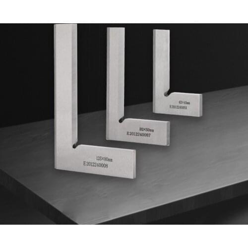 Machinist Precision Knife Square Ruler 90 Degree Right Angle Ruler Knife Edge 85LA