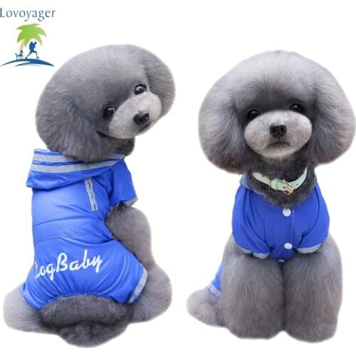 Waterproof Reflective Pet Clothes Hoodies Dog Rain Coat Puppy Sport Windbreaker Jacket Outfit Raincoat Chihuahua Clothes