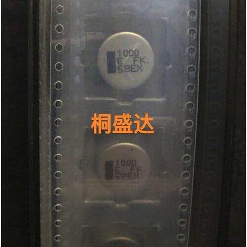 4pcs 25v1000uf EEEFK1E102AQ panasonic capacitance volume 12.5X13.5 fk-series high frequency low resistance