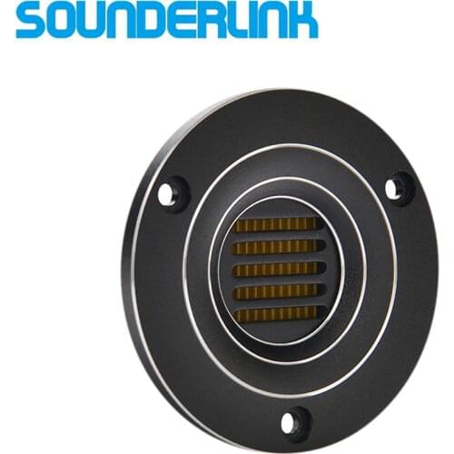 2 PCS/LOT 2.5 INCH HiFi aluminum AMT air motion tweeter with KAPTON Diaphragm and Conductive Line Material Aluminum foil