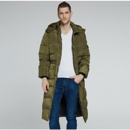 90% White Duck Down Jacket Men Korean Winter Coat Men Hooded Puffer Jacket Men Down Coat Warm Parka Abrigo YY1987