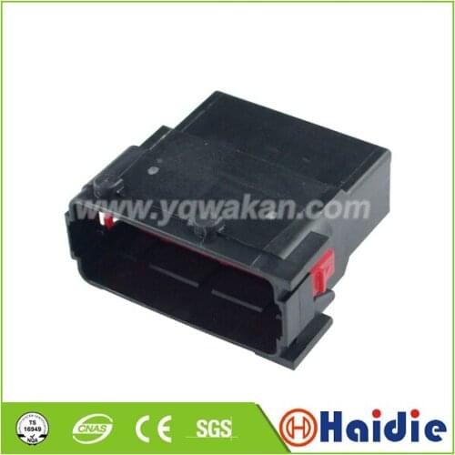 Free shipping 2sets auto 16pin plastic plug wire electric cable waterproof connector 185763-1