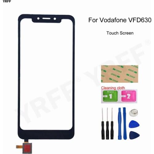 Phone Front Glass Panel Lens Screen For Vodafone Smart N10 VFD630 VFD-630 Touch Screen Digitizer Assembly 100% Test