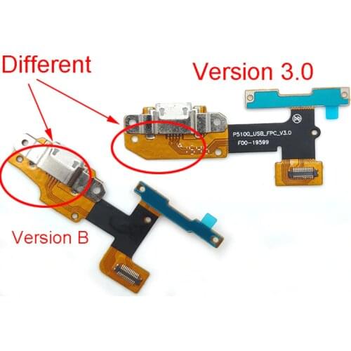 Dock Connector Charger For Lenovo YOGA Tab 3 YT3-X50L yt3-x50f yt3-x50 yt3-x50m p5100_usb_fpc_v3.0 USB Port Charging Flex Cable