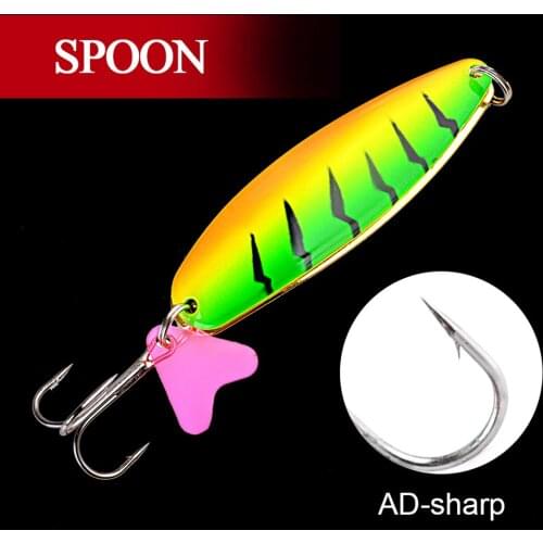 FTK Fishing Metal Plate Marine Cut 2 Extra Strong 25/30/35g Simulate Scales Single and Doule Sequins With Zinc Alloy Material