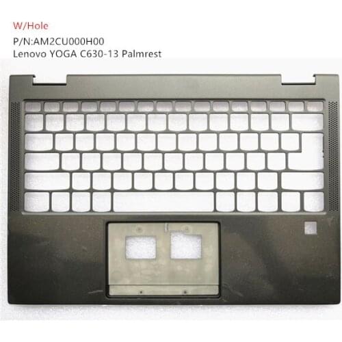 New Original for Lenovo YOGA C630-13 Laptop Palmrest Keyboard Bezel Upper Cover Case W/FPR AM2CU000H00