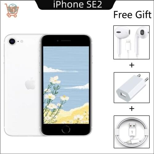 Apple-the Original iPhone SE2 Smartphone 64G iOS 14.7 Hexa-core 4G Bluetooth 5.0 Fingerprint Recognition Fast Charging 18W