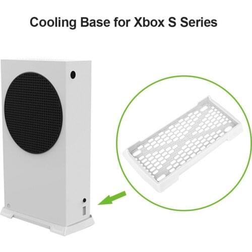 Game Console Mount Holder Bracket Cooling Vertical Stand for Xbox S Series Cradle Dock Station Base