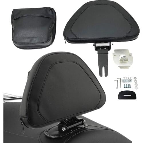 For Honda Goldwing Gold wing 1800 GL1800 GL 1800 2018 2019 2020 Motorcycle Front Driver Rider Backrest Cushion Rest Pad Black