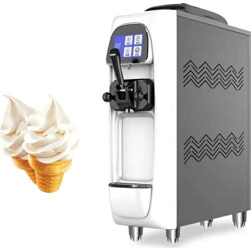 Popular Italian ice cream machine desktop soft ice cream maker and factory price