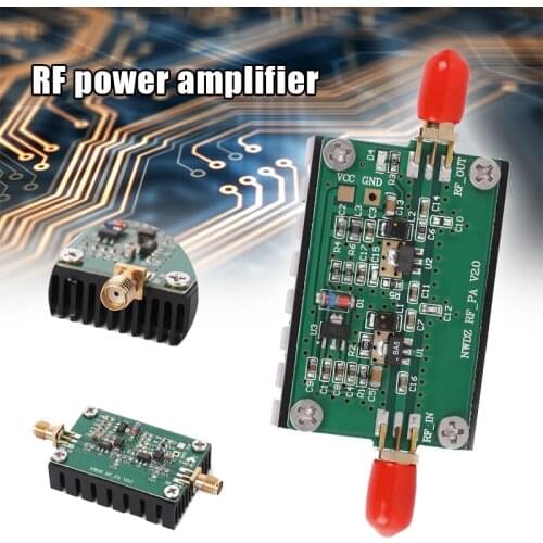 2MHz-700MHZ RF Power Amplifier Broadband RF Power Amplification for HF VHF UHF FM Transmitter Radio