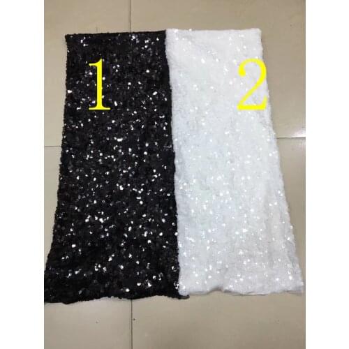 Stock 5yards/bag xx021# color2 Simple fashio good quality sequin tulle mesh lace fabric for bridal wedding dress/sawing