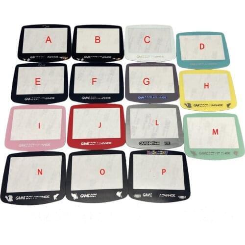 Glass Screen Lens For Game Boy Advance for G-B-A Shell Protective Cover