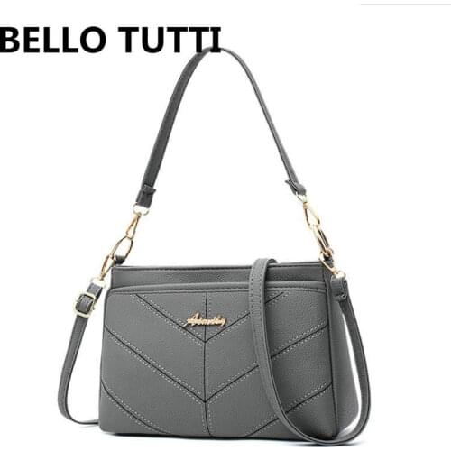 BELLO TUTTI Women Key Wallet Zipper Phone Shoulder Bag 2021 Original New PU Leather Card&ID Holder Handbag Money Clip Coin Purse