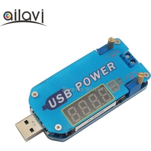 15W 2A Adjustable DC-DC CC CV USB 5V to 3.3V 9V 12V 24V 30v Step UP / Down Power Supply Module Adjustable Boost Buck Converter