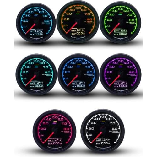 Car modification instrument racing instrument speed oil temperature oil pressure voltage vacuum turbine pressure gauge