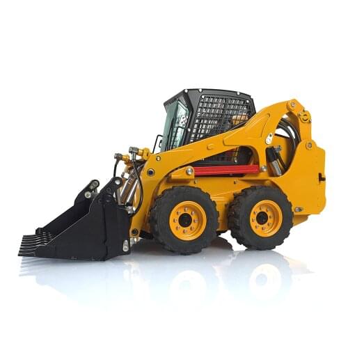 LESU Aoue LT5H Wheel Walking Skid-Steer 1/14 Metal RC Loader Hydraulic DIY Model W/ Light Sound THZH1194