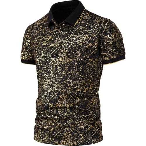 Summer Short Men Fashion Sports And Leisure Polo Shirts Slim Breathable Business All-match Polo Shirts Mens Clothing