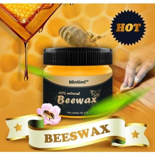 Mintiml™ Wood Seasoning Beeswax Wood Seasoning Beewax Wood Care Wax Wood Maintenance Cleaning Polished Waterproof Wear-Resistant