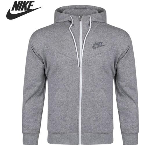 Original New Arrival NIKE AS M NSW HOODIE FZ FT REVIVAL Mens Jacket Hooded Sportswear