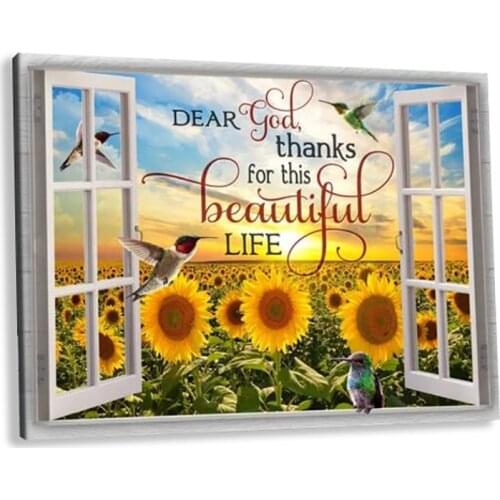 Rustic Country Sunflower Poster And Print Canvas Painting Wall Art Vintage Pictures For Living Room Kitchen Modern Home Decor