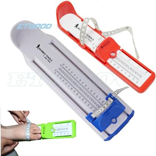 Professional 12-28cm adult Foot Measuring Gauge Infant Fit Shoe Measure Tool 8-20cm Toddler Baby Sizer shoe size calculator