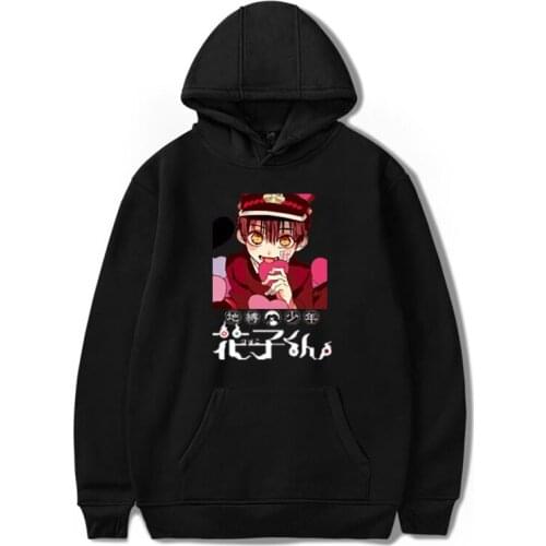 Anime Cartoon Toilet-Bound Hanako-Kun Hanako Kun Hoodies Men/women Sweatshirt Pullover Printing Streetswear Plus Size Hoody