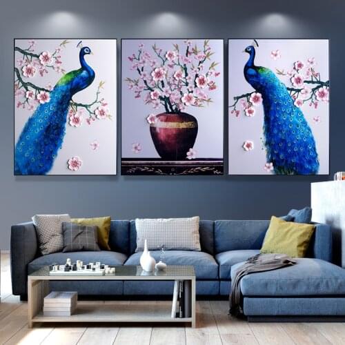 Three-dimensional Relief Painting Mural Living Room Bedroom Wall Decoration Painting Porch Painting Restaurant Paintings