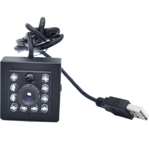 Narrow Band Filter 1080P OV2710 High Speed 30fps/60fps/120fps IR CCTV Night Vision 3.6mm Lens Mini Webcam Camera USB Infrared