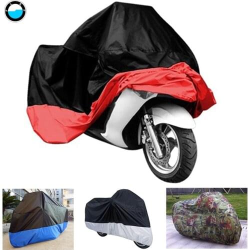 L/XL/XXL/XXXL 180T waterproof universal Outdoor Uv Protector Bike Rain Dustproof Motorcycle cover for Scooter Covers