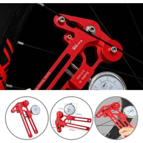 High Quality Bicycle Spoke Tension Wheel Builders Tool High Strength Spoke Bicycle Tester Easily Operate for Cycling