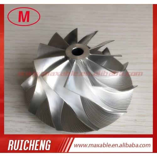 TB3403 48.55/69.00mm 441341-0002 11+0 blades high performance milling/aluminum 2618/billet compressor wheel for 452059-5001