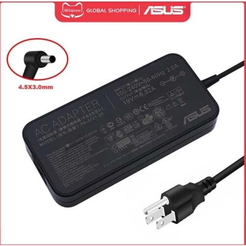 19V 6.32A 120W Laptop Charger 4.5x3.0mm AC Adapter Replacement For Asus ZenBook UX563FD UX450FD UX450FDA UX534FTC UX480FD