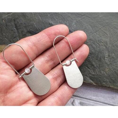 MASTER İŞİ SILVER PATTERNED LADY EARRINGS