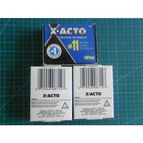 100PCS/Lot Airlfa Black X-ACTO blade hobby knife carving, black blade, chisel, pen knife #11 Free shipping