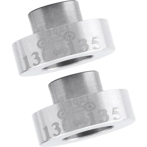 2pcs Bike Rear Hub Conversion Seat Adapter Extension Converter 130 to 135mm