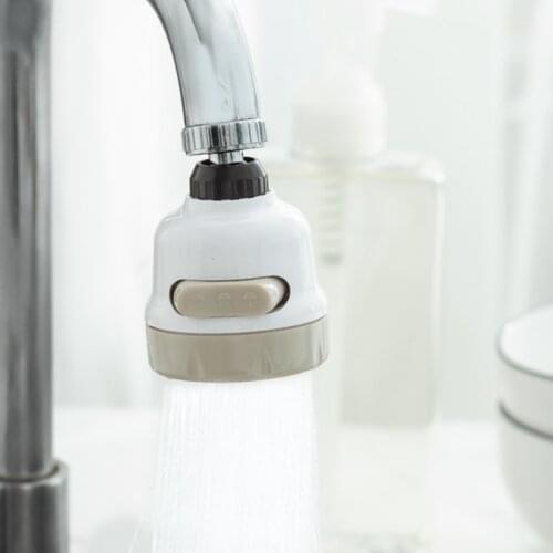 3 Modes Faucet Aerator Adjustable Flexible Tap Head Shower Diffuser Rotatable Nozzle Adjustable Booster Faucet Kitchen Tools