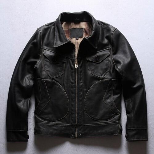 351 Asian Size, Read Description Super Quality Genuine Suede Cow Leather Slim Stylish Biker Jacket