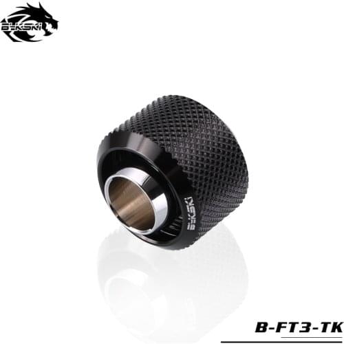 BYKSKI Use for Inside Diameter 10mm + Outside Diameter 16mm Pipes 3/8''ID + 5/8"OD Soft Tube Fitting Hand Connector Fitting G1/4