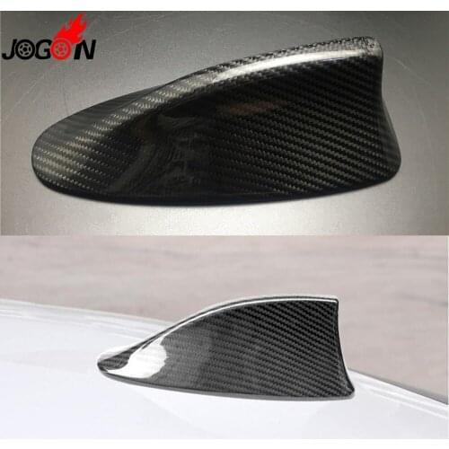 For BMW 5 Series F10 F11 F18 M5 2011- 2016 Carbon Fiber Car Roof Dome Antenna Aerials Stickers Cover Shark Fin Trim Car-Styling