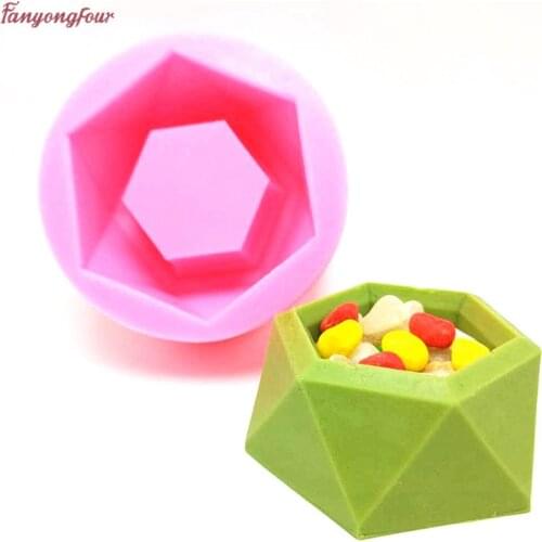 Geometry, polygon silicone mold vase mold mold concrete mold cement DIY craft tools