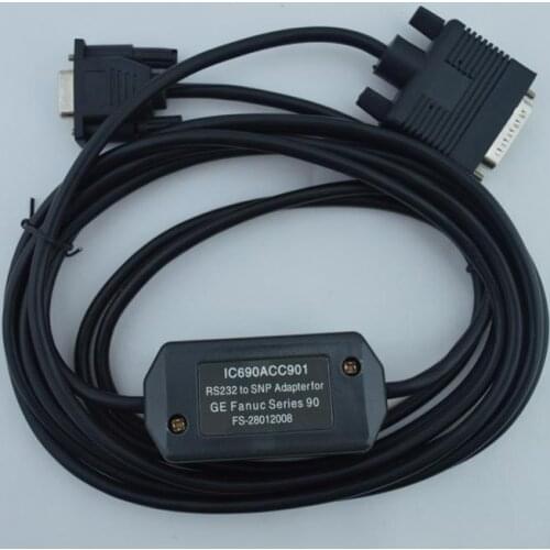 IC690ACC901:RS232 / SNP interface,RS232 Programming cable for GE 90 series PLC programming interface cable