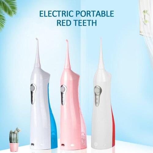 Oral Irrigator Portable Water Dental Water Jet Flosser USB Rechargeable Water Floss Teeth Cleaner IPX7 Waterproof