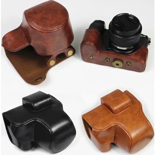Leather case Bag Grip strap for Fujifilm Fuji XS10 X-S10 Camera With 15-45mm