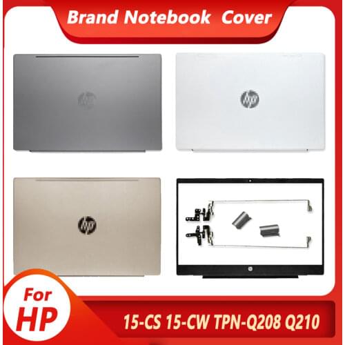 NEW For HP Pavilion 15-CW 15-CS TPN-Q208 Laptop LCD Back Cover/Hinges/Front Bezel/Palmrest/Bottom Case Gray L28379-001 White